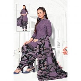 TDG The Desigirl pure synthetics leon crepe printed suits and dress material in beautiful design for womens n girls