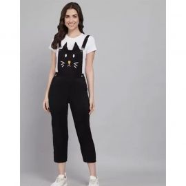 Women's Relaxed Fit Cotton|Jumpsuits for Women Stylish Western|Coord Set for Women|One Piece|Jumpsuit for Girls