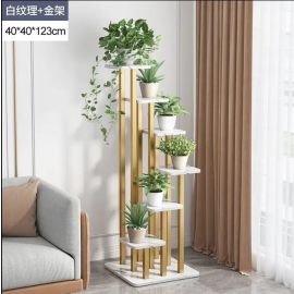 Plants Stand for Indoor Plants | 5 Tier 6 Potted Corner Metal Plant Stands | Outdoor Tall Plant Shelf for Multiple Plant Display | Tall Indoor Plant Stand for Living Room