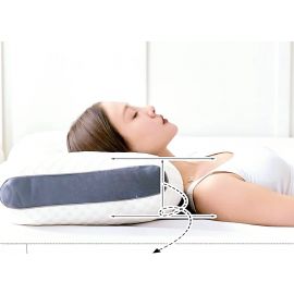 Memory Foam Pillow for Neck, Head & Back Pain Relief, Adjustable, Large